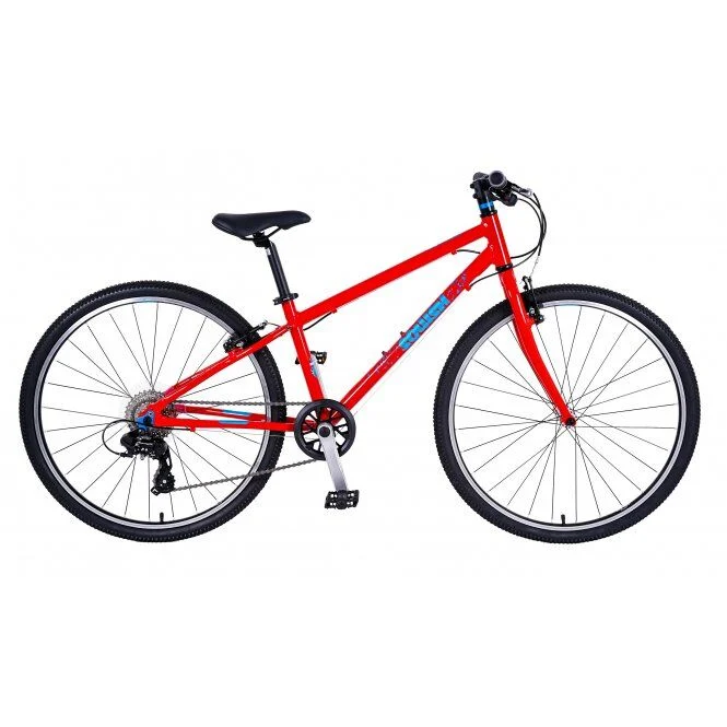 Squish Junior Mountain Bike – 26″ Wheel – 13″ Lightweight Alloy Frame – Red