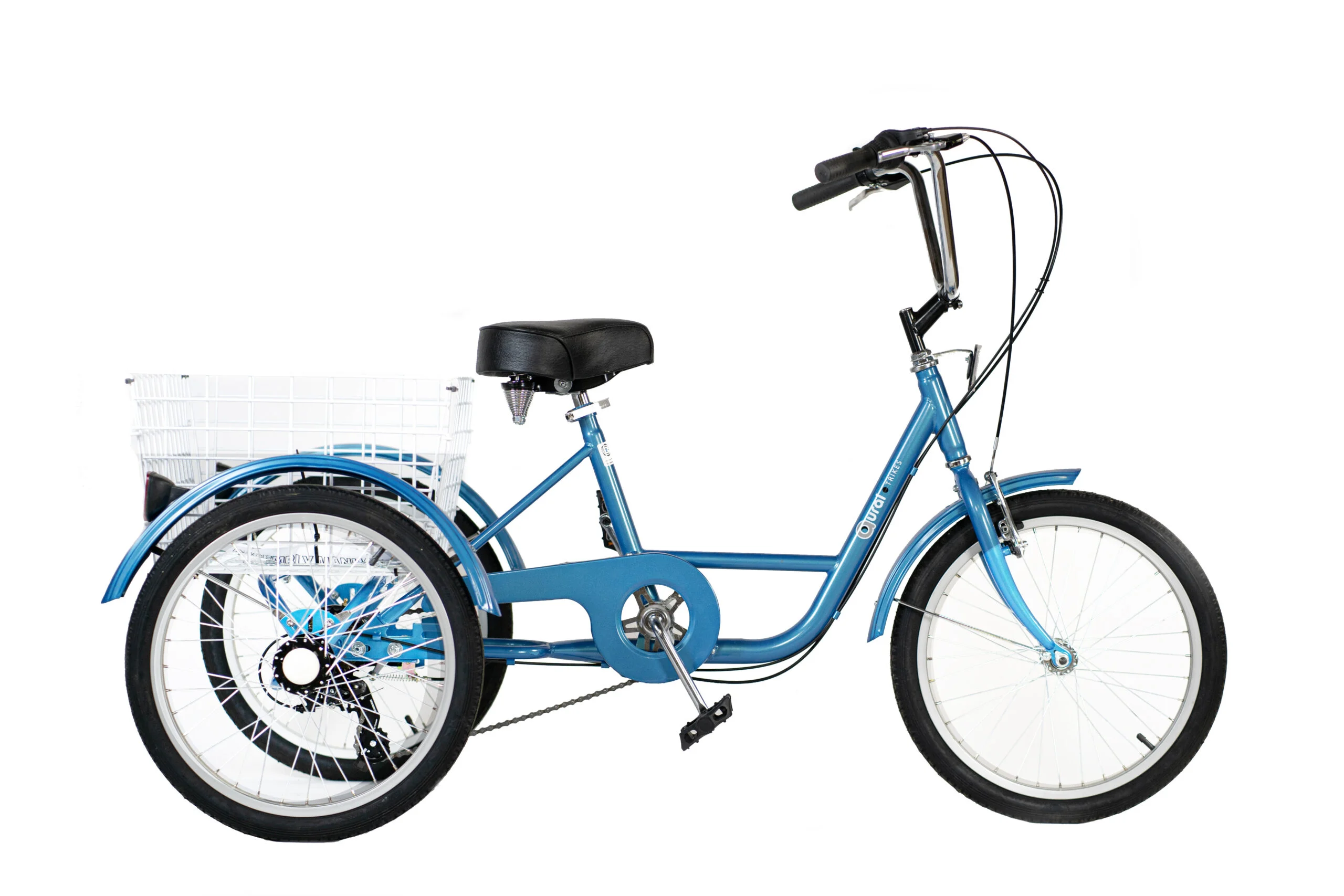 Ex-Demo Aurai Step Through Adult Tricycle Fully Assembled – Pearl Dark Blue