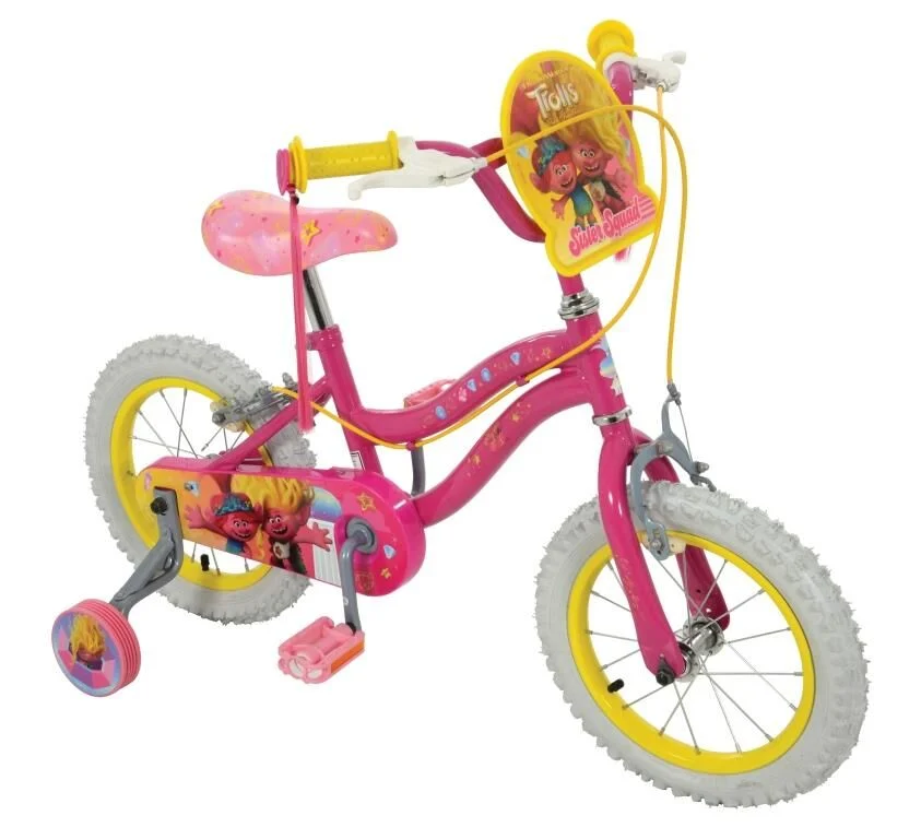 Trolls 14″ Wheel Kids Bike – Pink