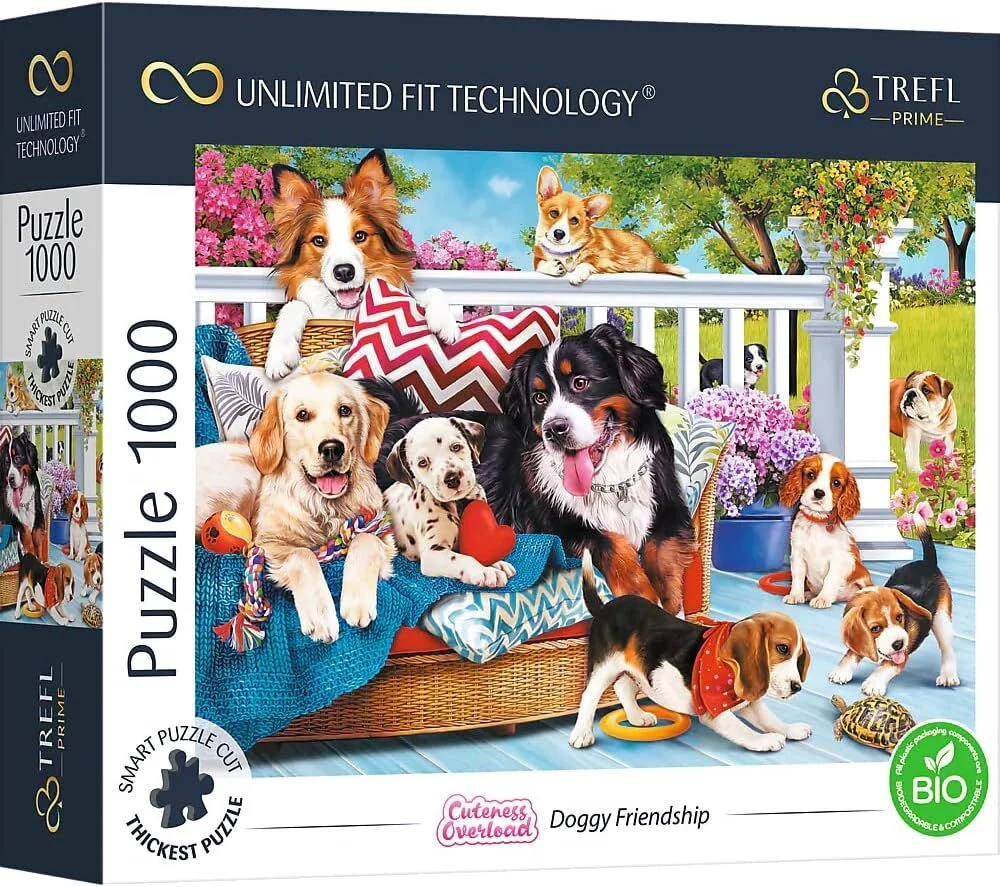 Trefl Doggy Love Puzzle Adults – 1000 Pieces