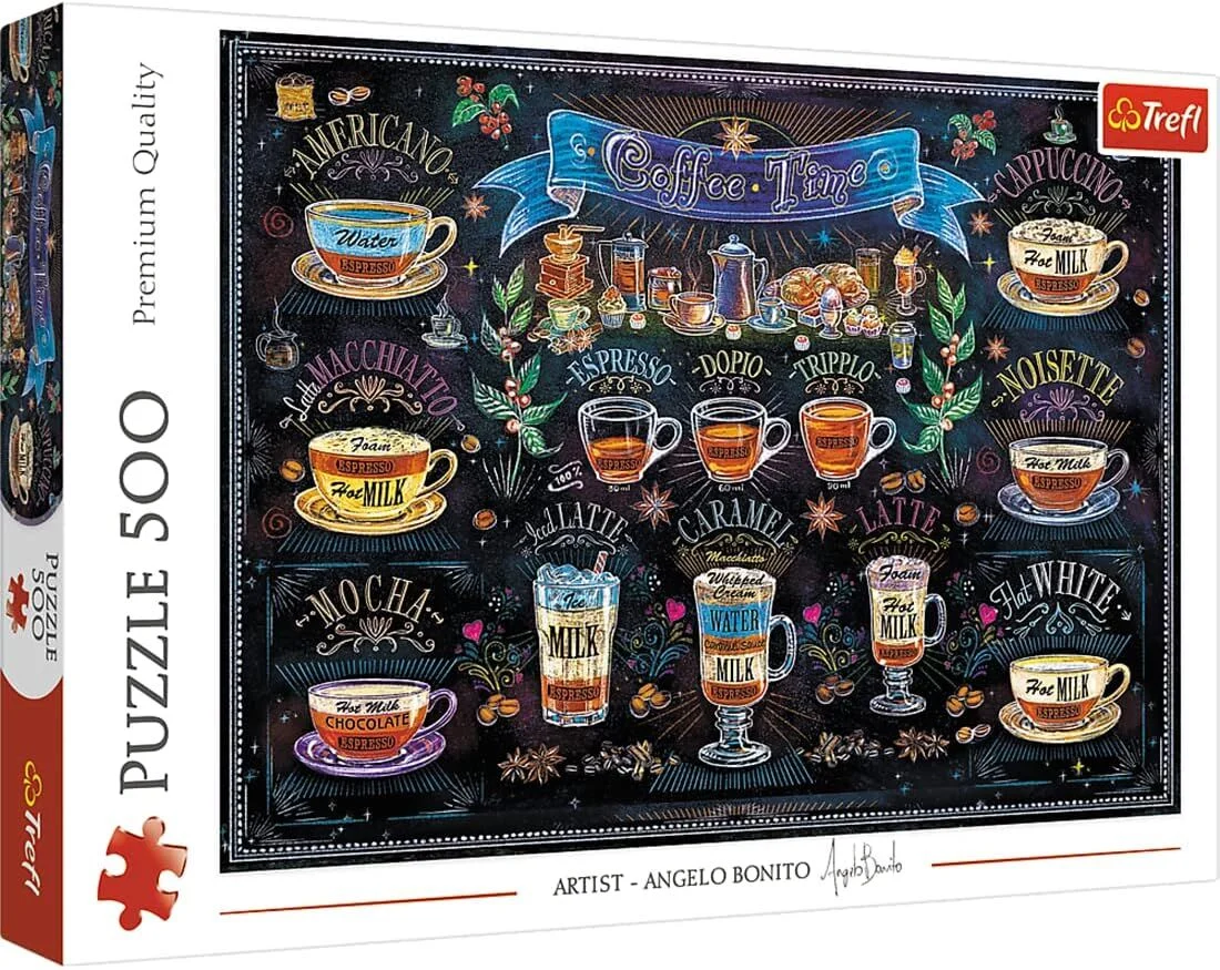 Trefl Coffee Time Puzzle Adult – 500 Pieces