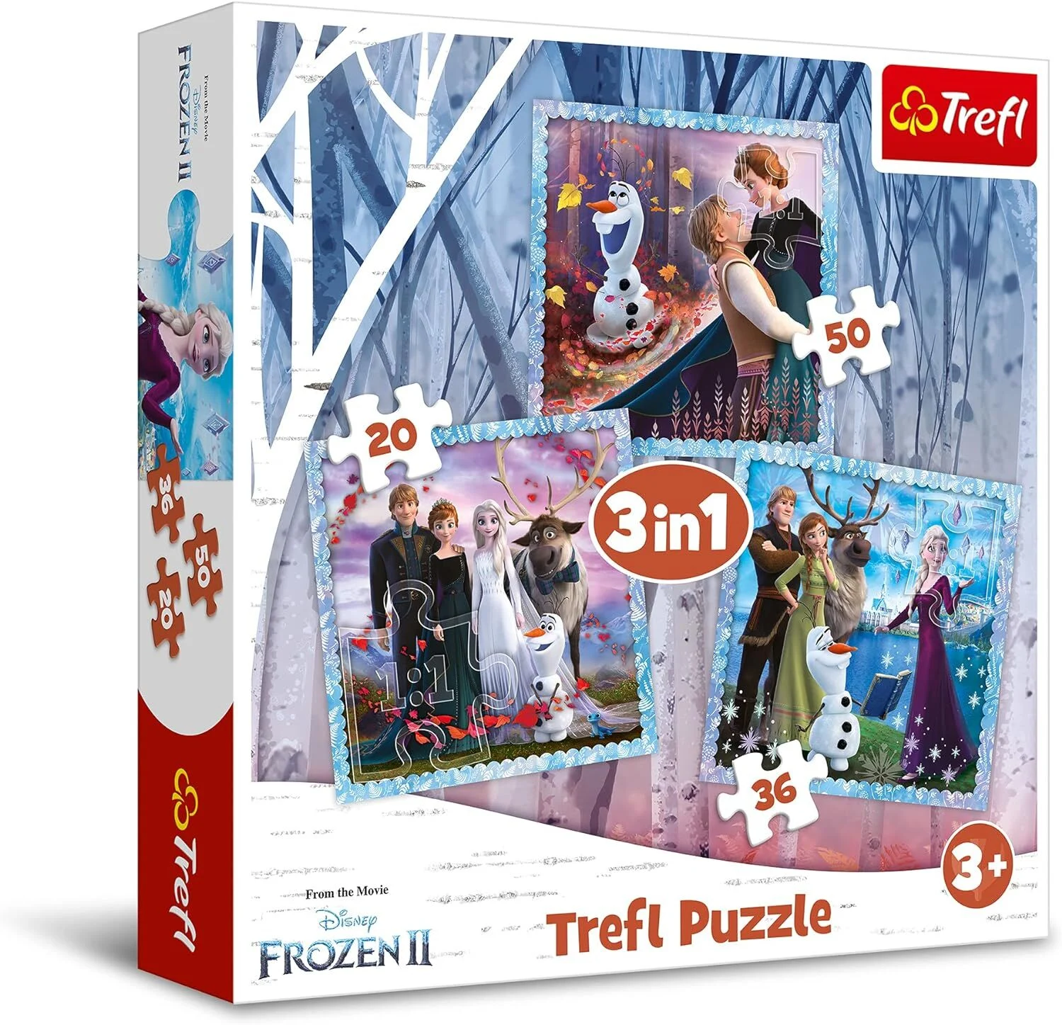 Trefl Disney Frozen 2 Magical Story Puzzle – 3in1