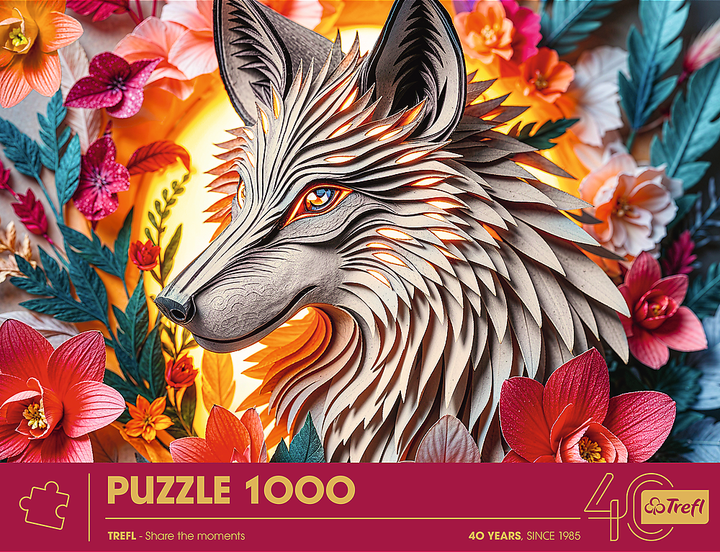 Trefl 40th Anniversary Wolf 1000 Piece Puzzle