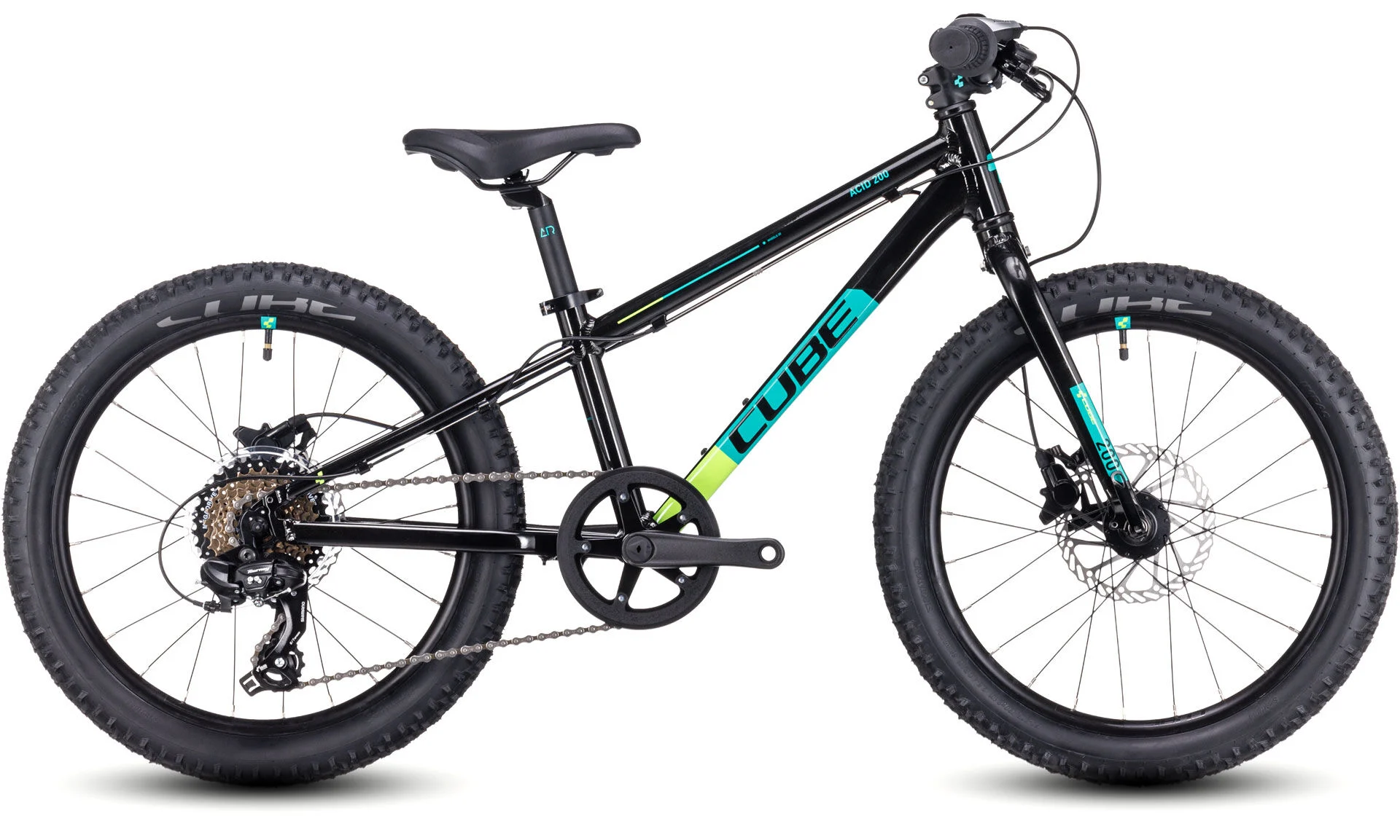 Cube Acid 200 Disc MTB 20in Wheel – Black/Green