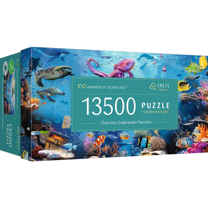 Trefl Dive into Underwater Paradise Puzzle – 13500 Pieces
