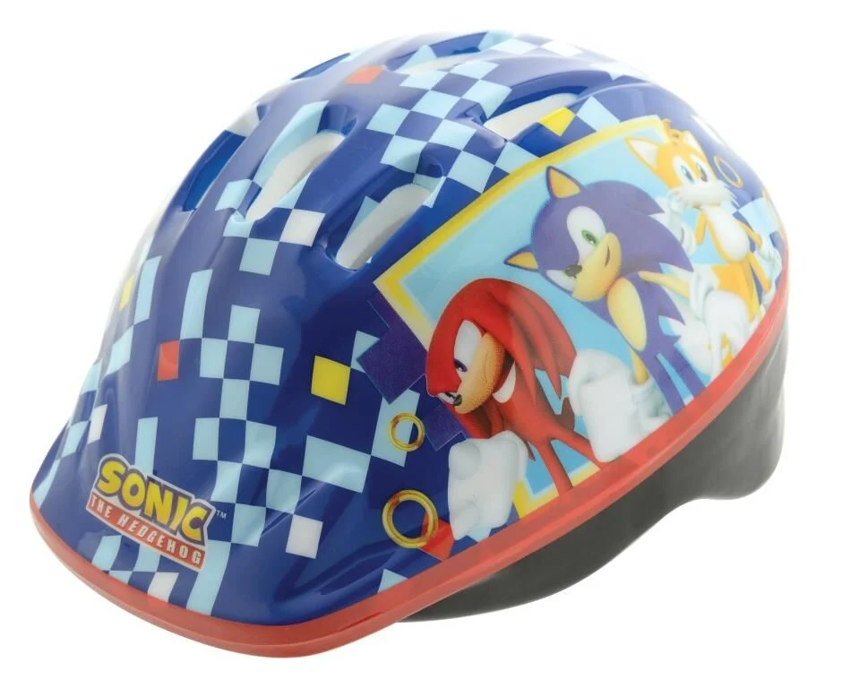 Sonic Kids Safety Helmet 48-52cm – Blue