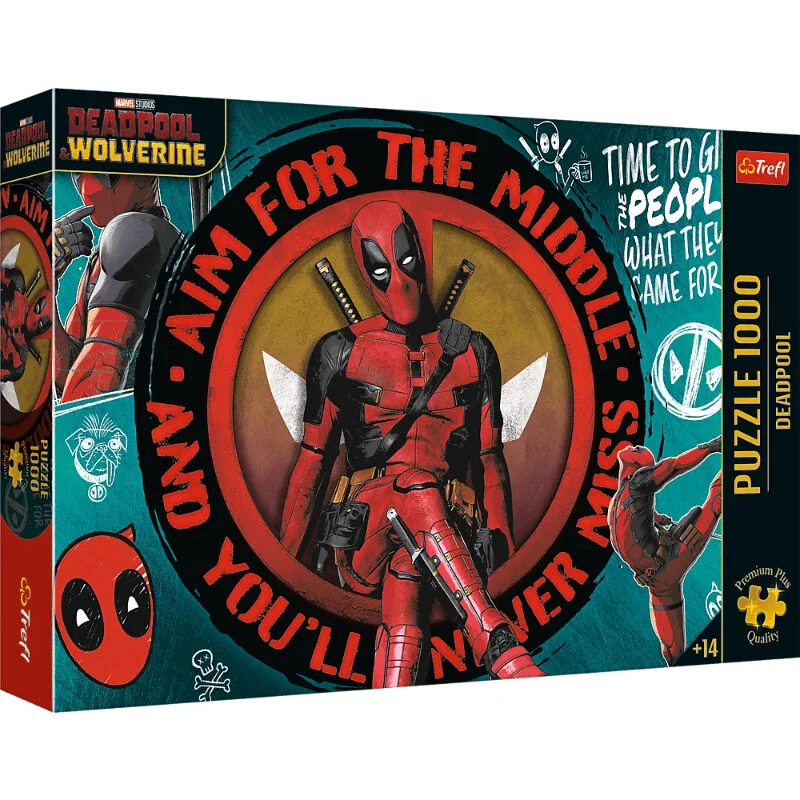 Trefl Marvel Deadpool Puzzle – 1000 Pieces