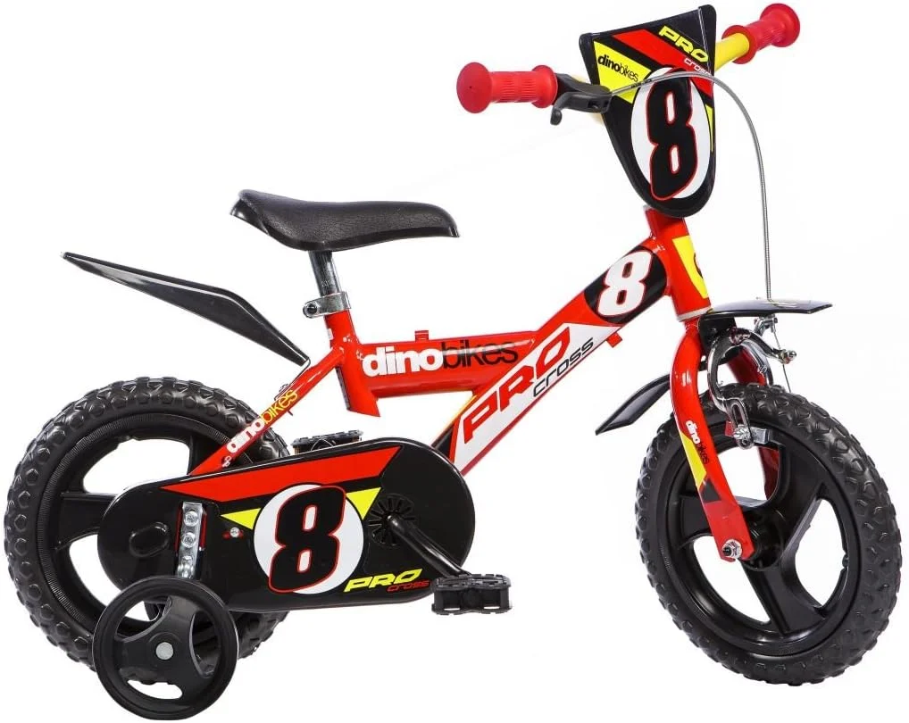 Dino Pro-cross 12″ Kids Bike – Red