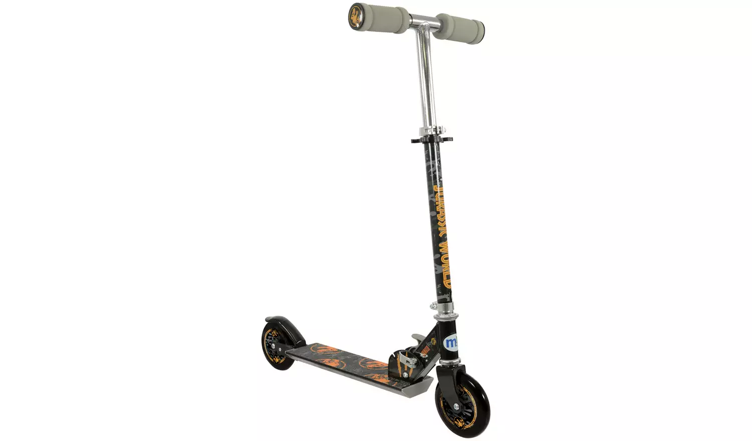 Jurassic Kids Folding Inline Light Up 2 Wheel Scooter