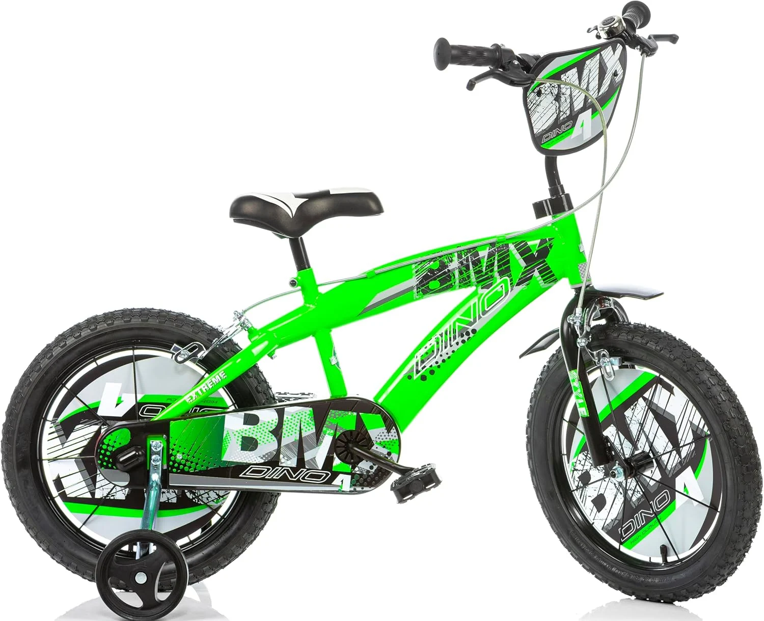 Dino BMX 16″ Kids Bike – Green