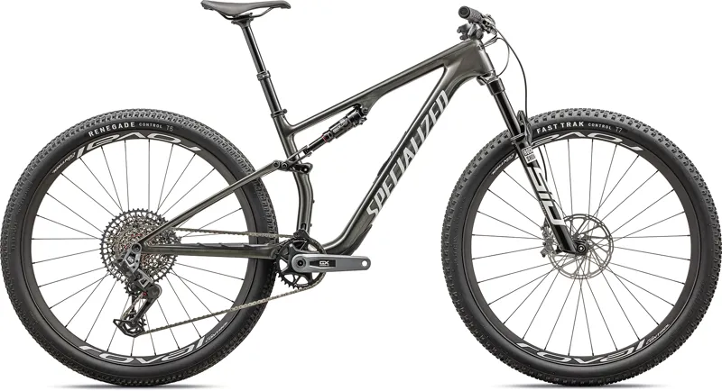 2024 Specialized Epic 8 Expert Mountain Bike - Gloss Carbon/Black Pearl