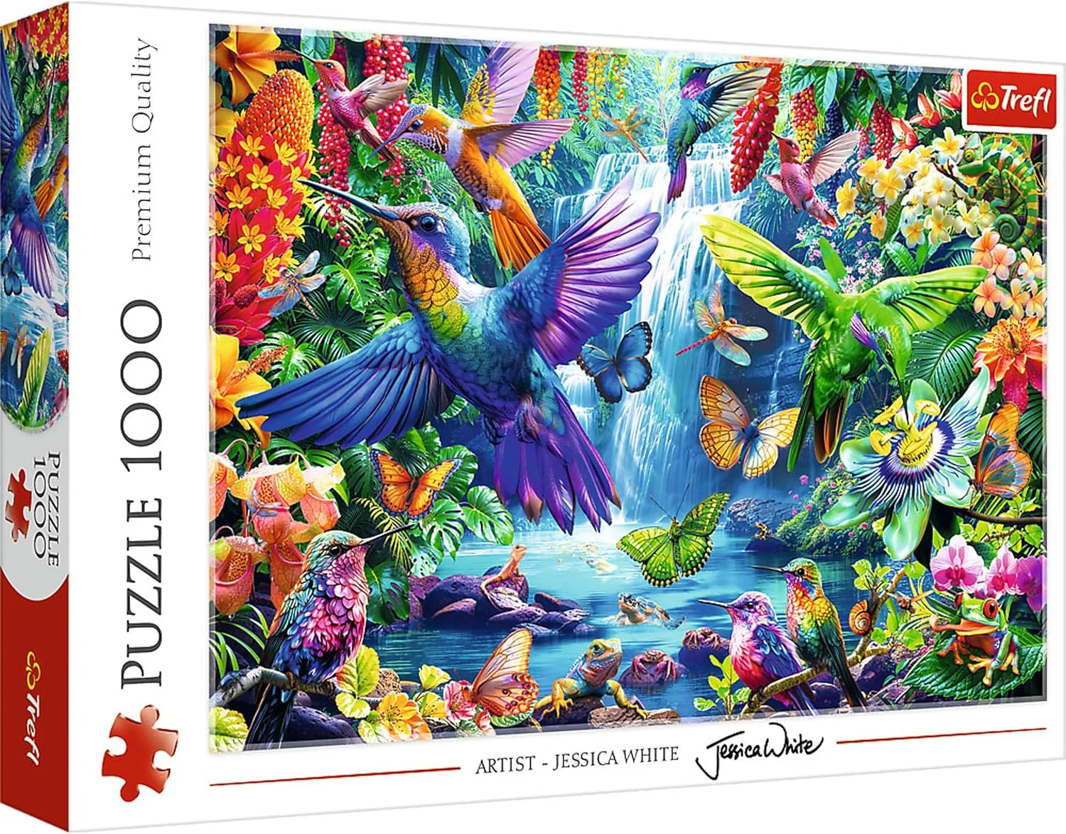 Trefl Tropical Hummingbirds 1000 Piece Puzzle
