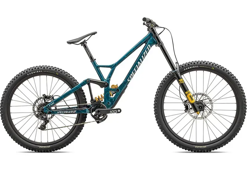 2024 Specialized Demo Race Downhill Mountain Bike - Gloss Teal - Size S3