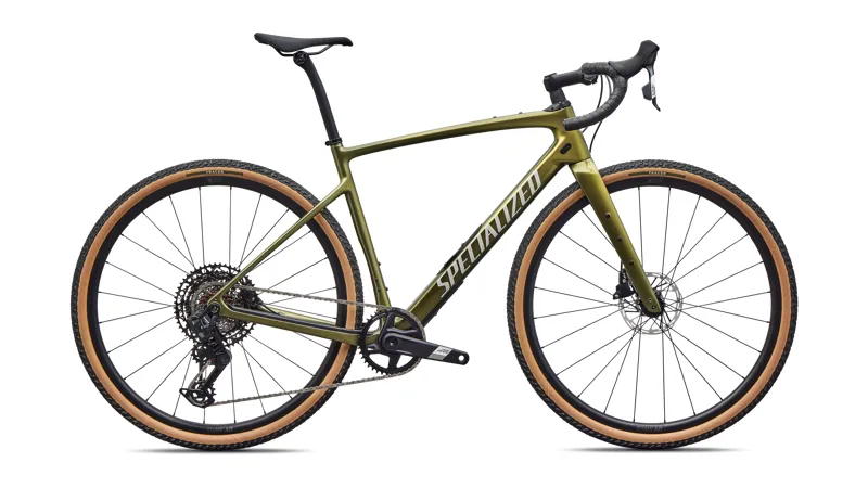 Specialized Diverge 4 Comp Carbon 2026 Gravel Bike in Laurel Green Metallic