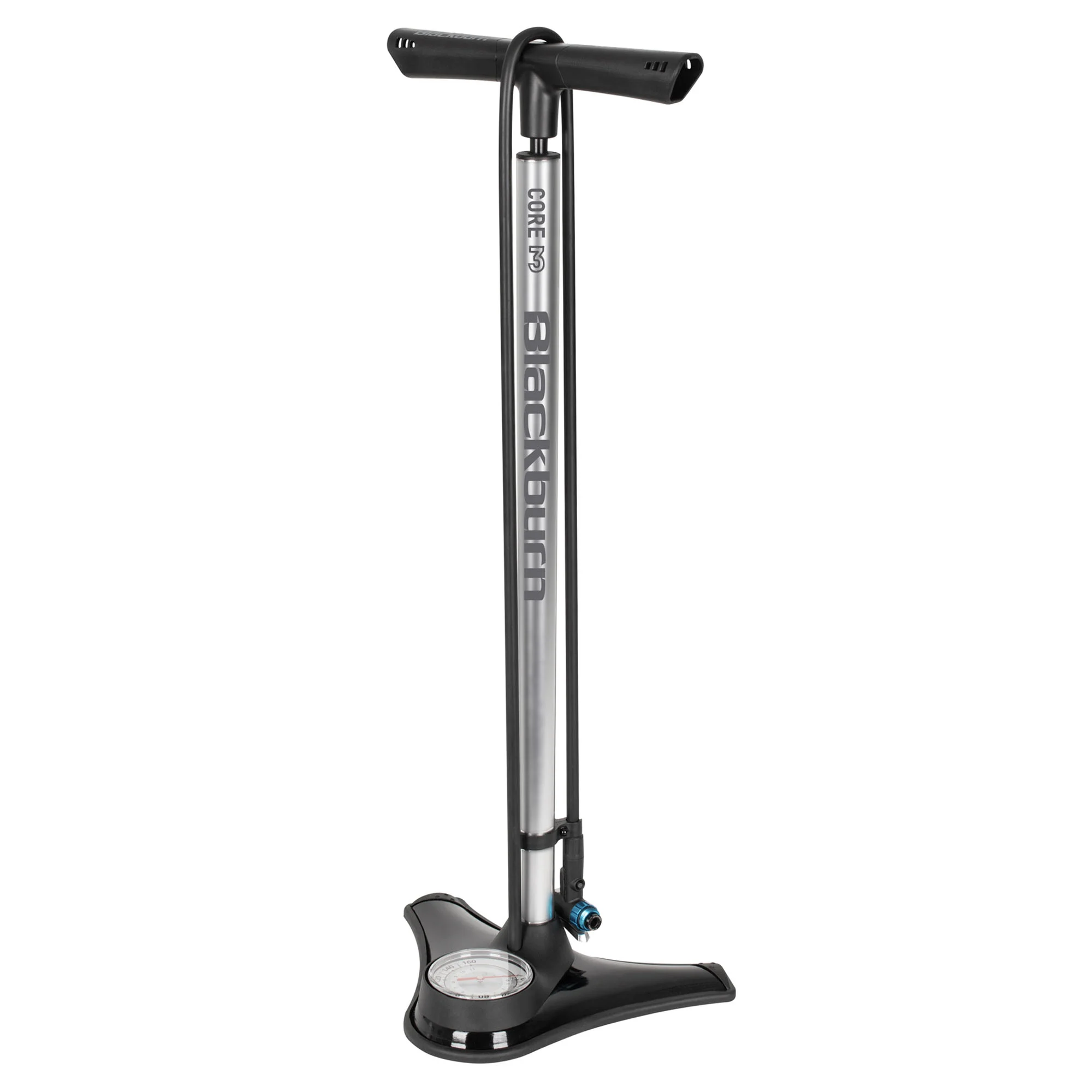 Blackburn Core 3 Floor Pump – Silver