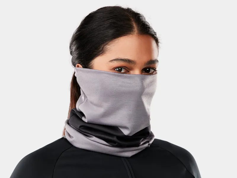 Trek Logo Neck Warmer Gaiter Black / Charcoal
