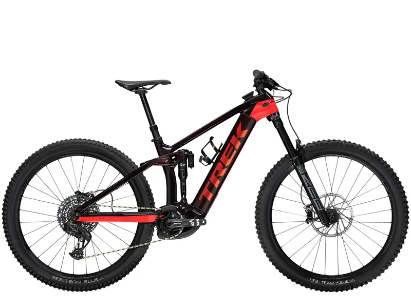 Trek Rail 9.8 GX AXS eMountain Bike Carbon Red Smoke/Viper Red Large