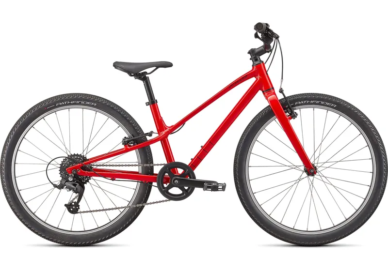 Specialized Jett 24 Kids Mountain Bike - Gloss Flo Red/Black