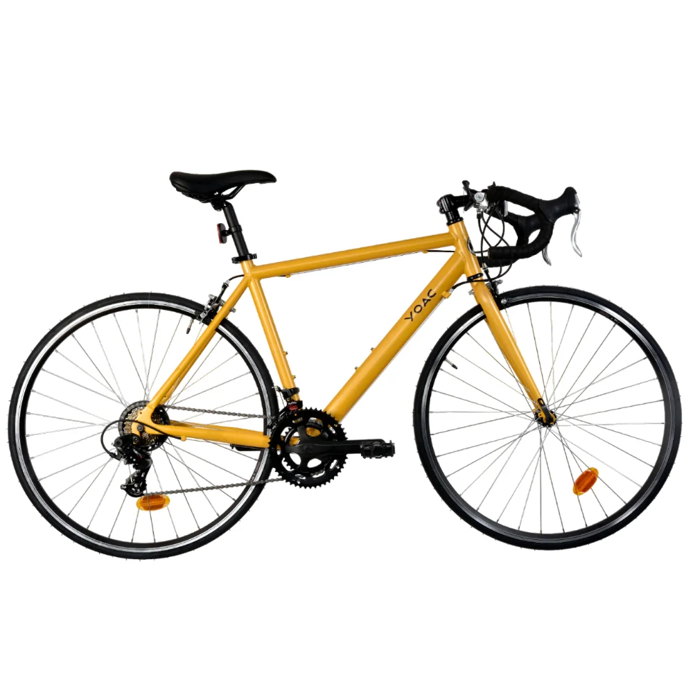 YOAC 03 Alloy Road Bike, 14 Speed – Gold
