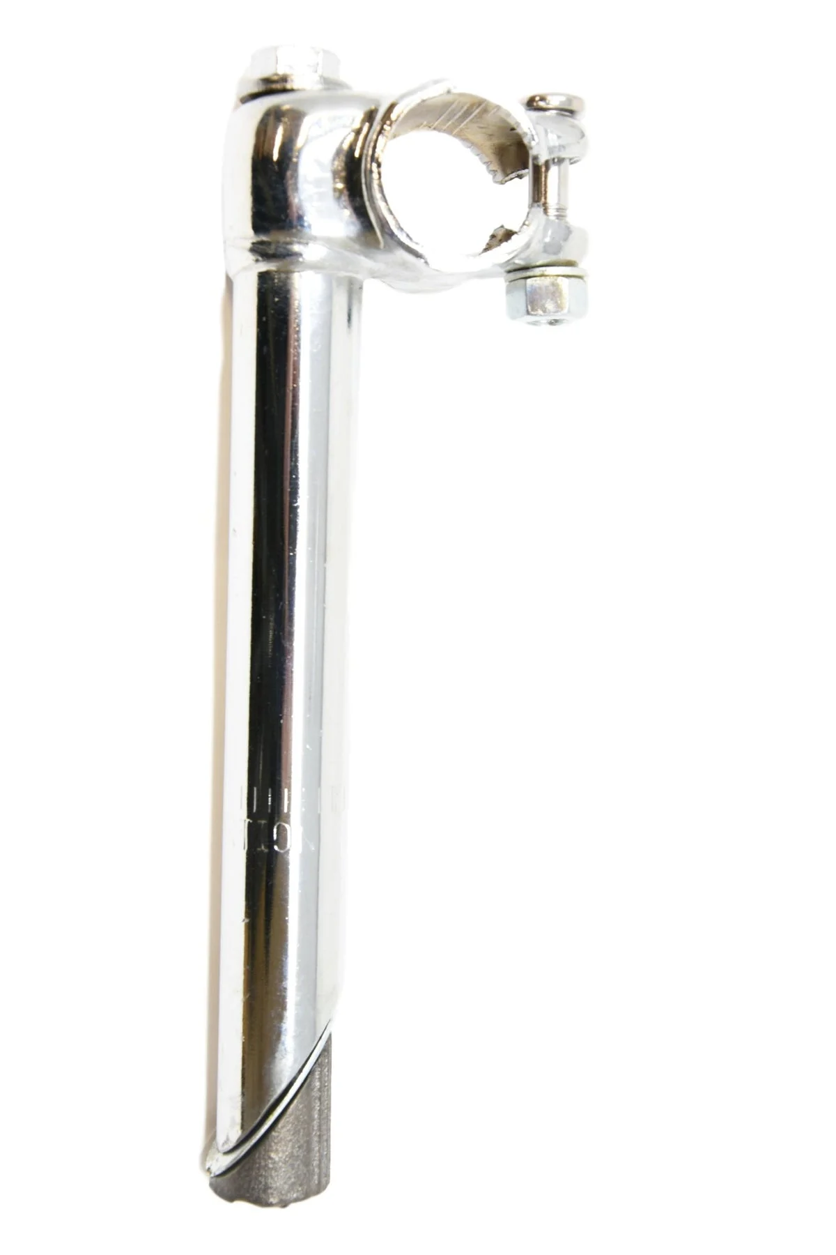 Adult Or Childrens Bike Handlebar Stem Short Reach Chrome 22.2mm, 180mm (7”) New