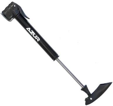 Azur Cyclone Dual Head Mini Pump Black