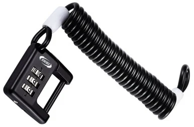 BBB BBL-52 MiniSafe 1200mm Coil Cable Combination Lock