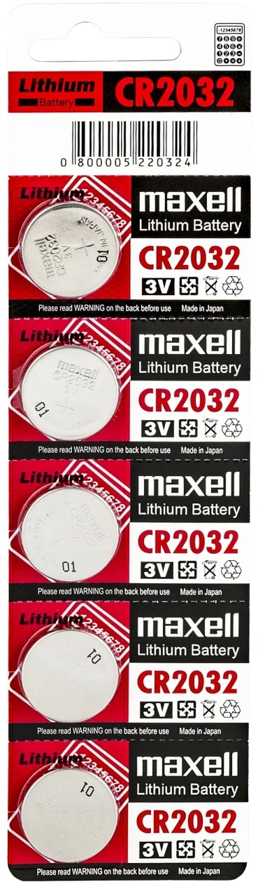 Bontrager CR2032 Computer Battery - 5 Pack