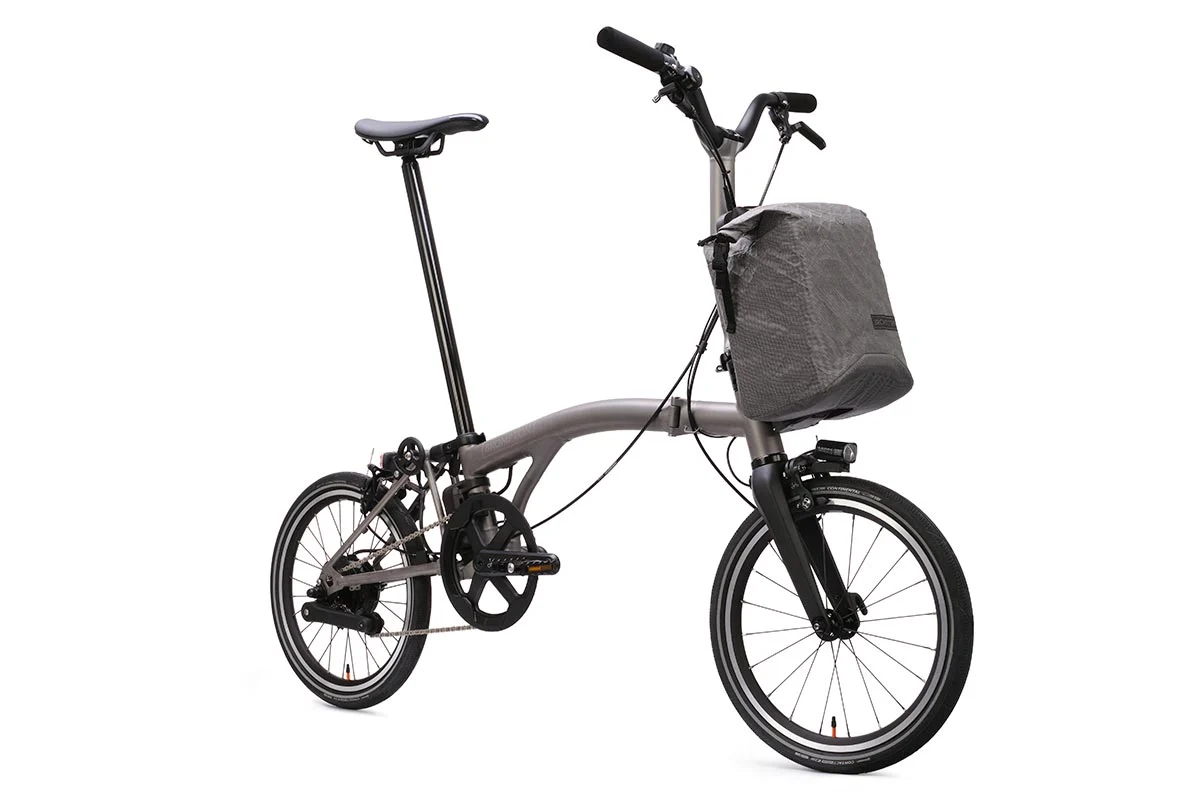 Brompton Electric T Line with Handlebar Control - 4-Speed Folding Bike