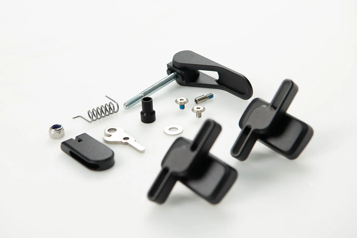 Brompton G Line Hinge Clamp and Rear Frame Clip Set
