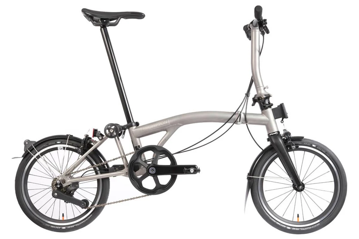 Brompton T Line Folding Bike - 4-Speed