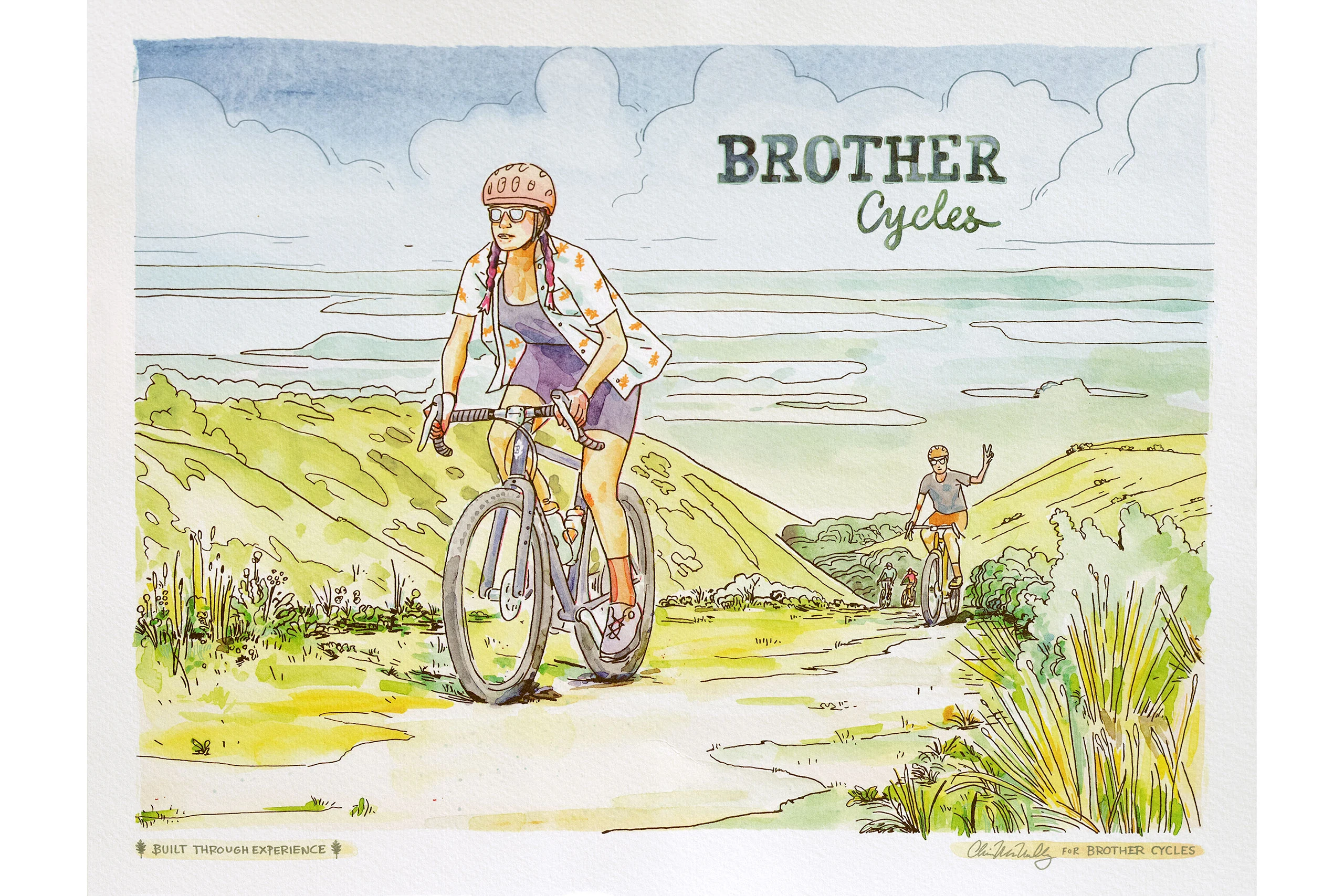 ‘Built Through Experience’ – Chris McNally Print