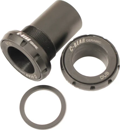 C-Bear Ceramic BSA Threaded Race Bottom Bracket (SRAM DUB 28.99 mm Spindle Integrated Sleeve)