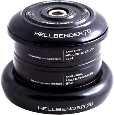 Cane Creek Hellbender 70 ZS44 28.6mm/EC44 40mm Complete Headset Black