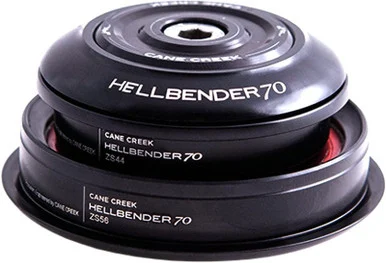 Cane Creek Hellbender 70 ZS44 28.6mm/ZS56 40mm Complete Headset Black