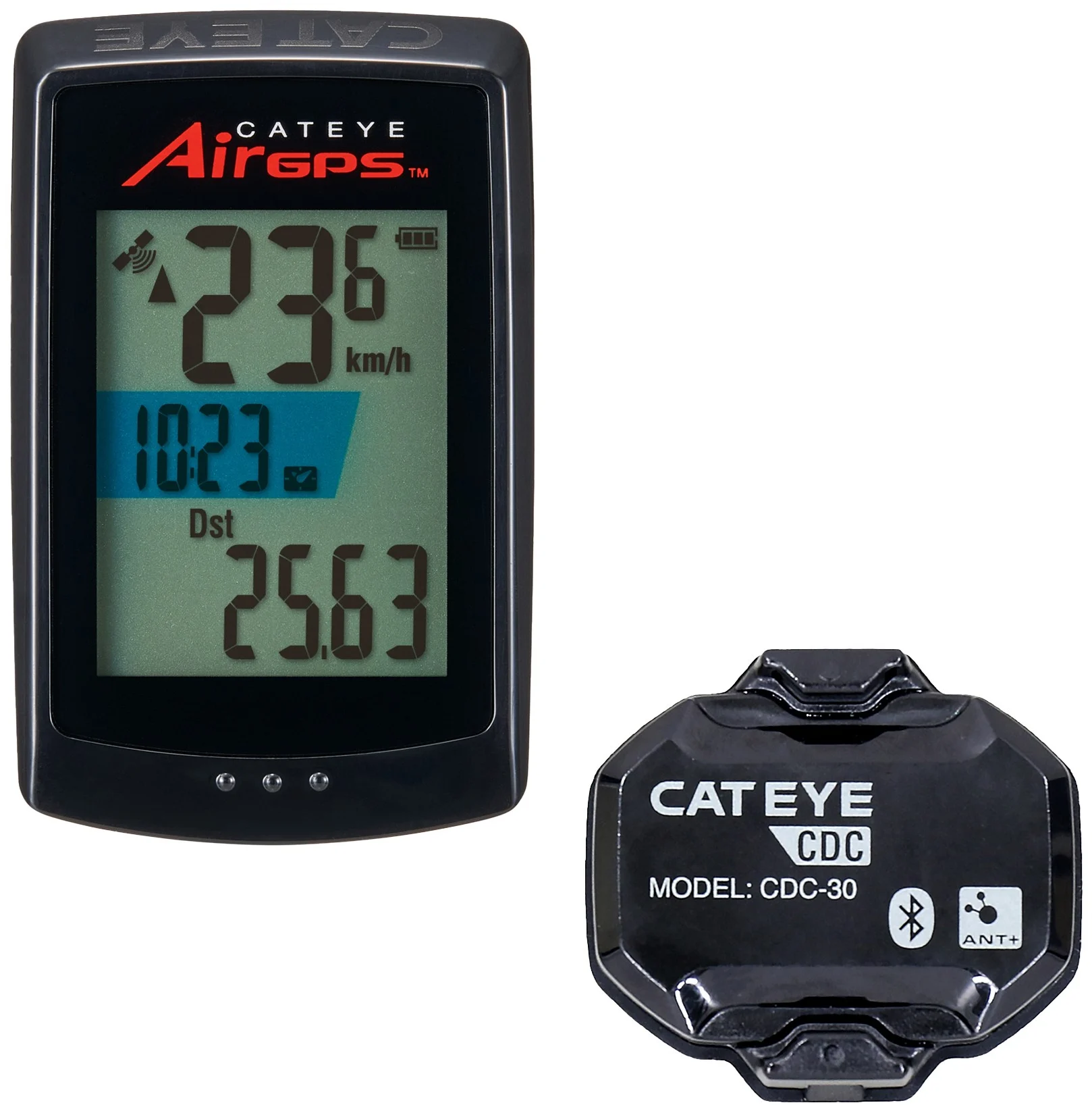 Cateye Air GPS Cycle Computer With Cadence Sensor