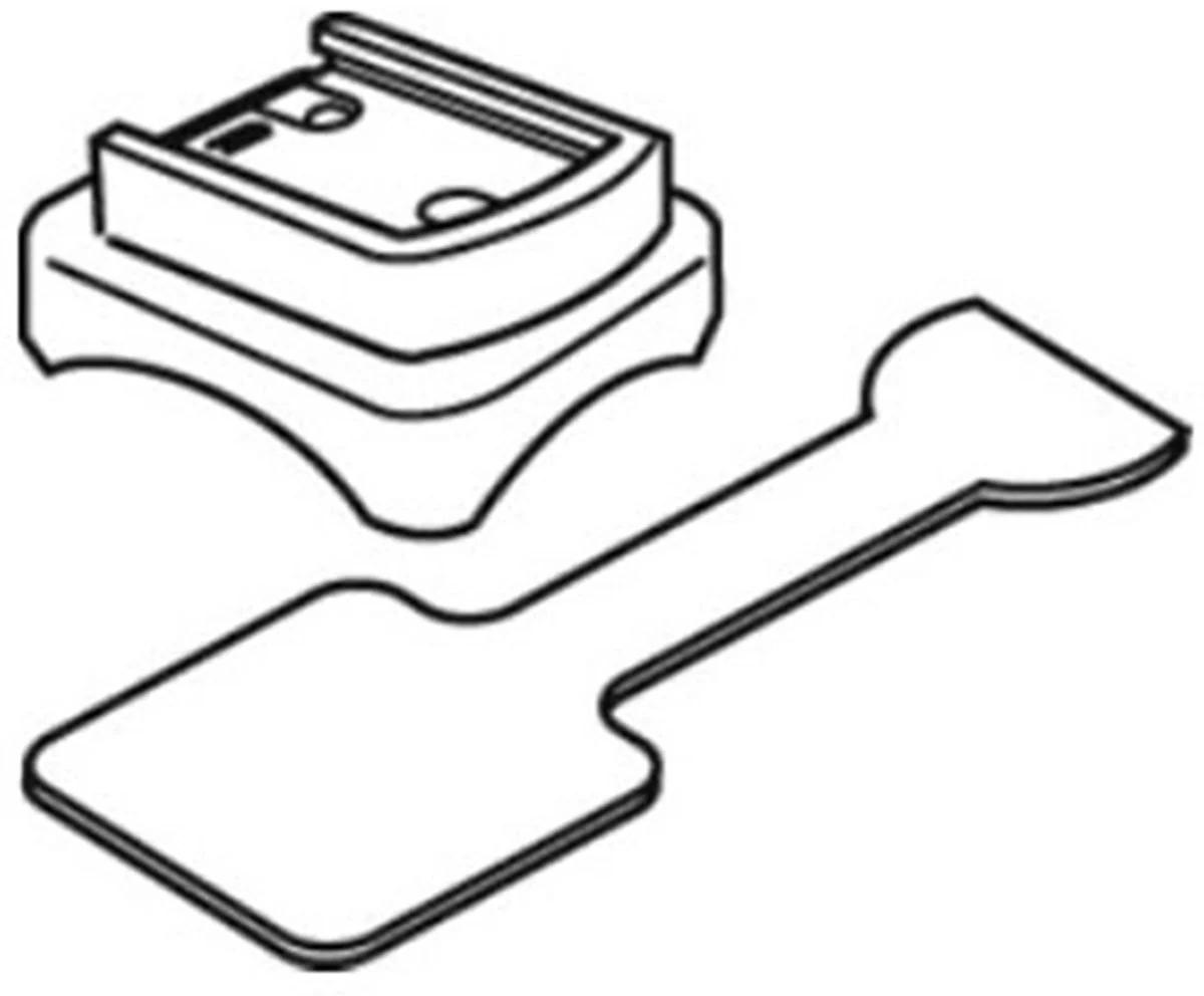 Cateye Strada Wireless Cycle Computer Bracket Plus Rubber Pad