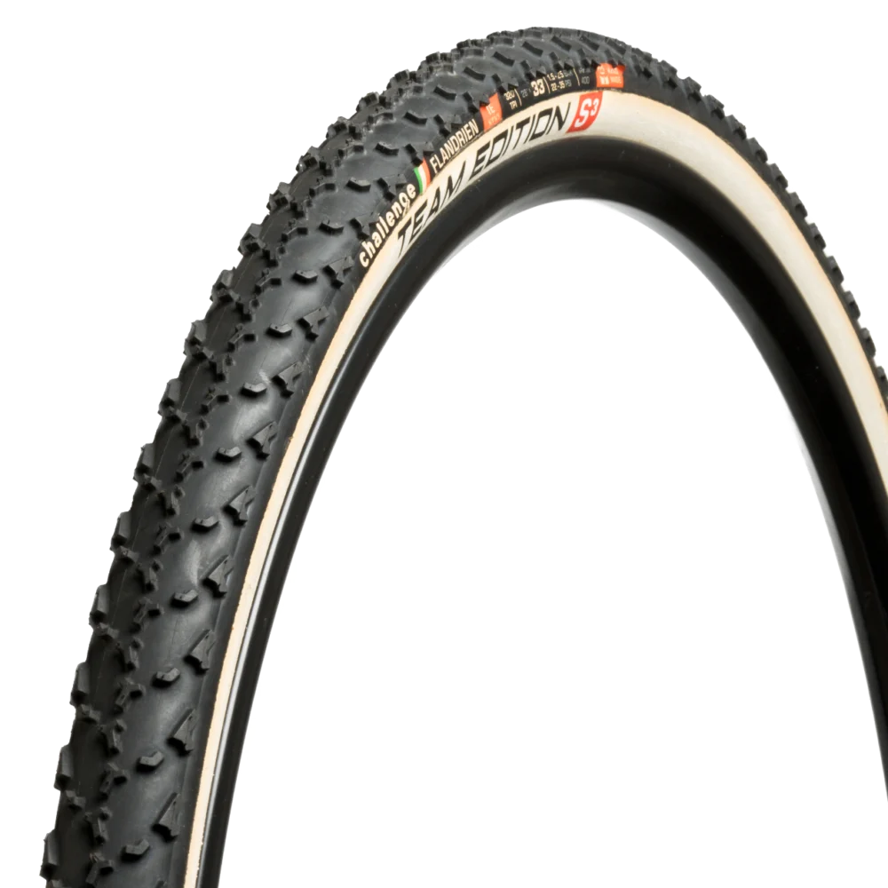 Challenge Flandrien TE (Team Edition) Soft Tubular Cyclocross Tyre 700c x33c (White)