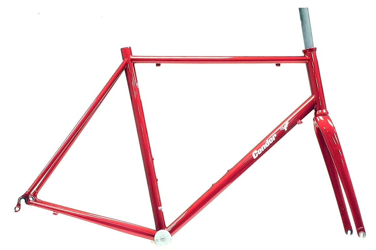 Condor Acciaio 58cm Rim Brake Frameset | Unique custom colour