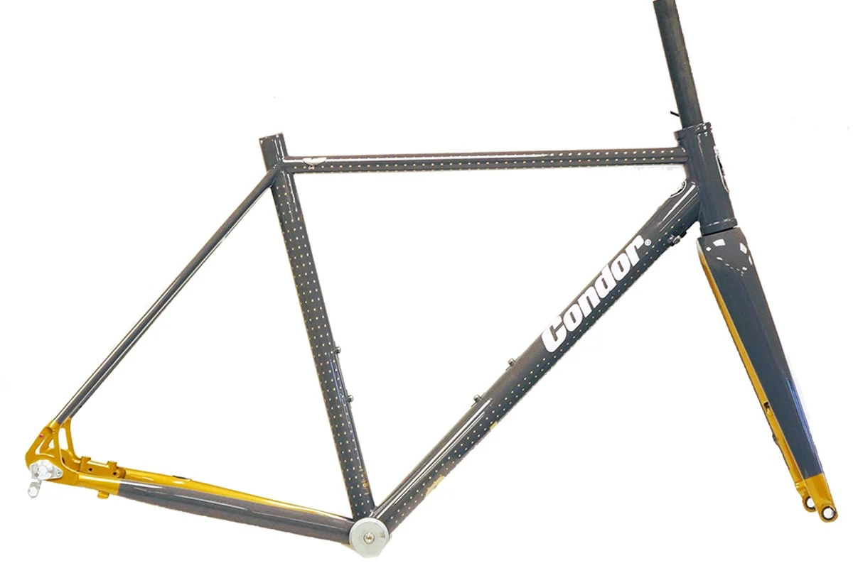 Condor Super Acciaio Disc 52cm Frameset