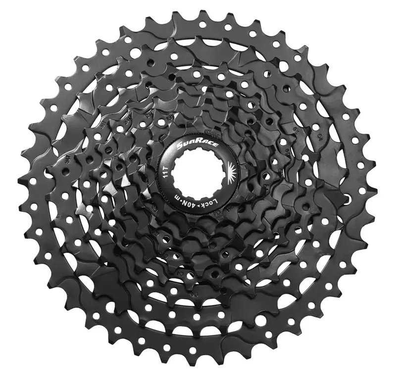 Sunrace CSM980 9AX 11-40t Cassette in Black