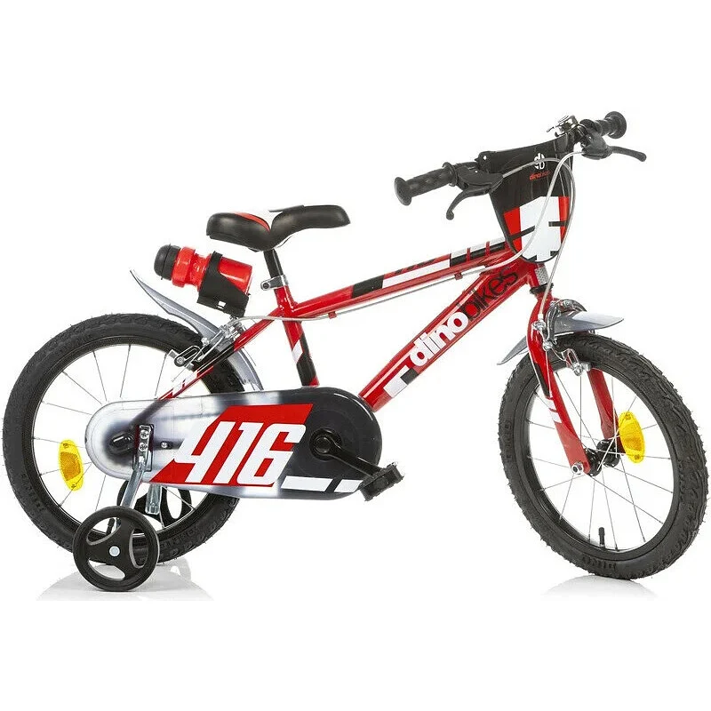 Dino 416 16″ Kids Bike – Red