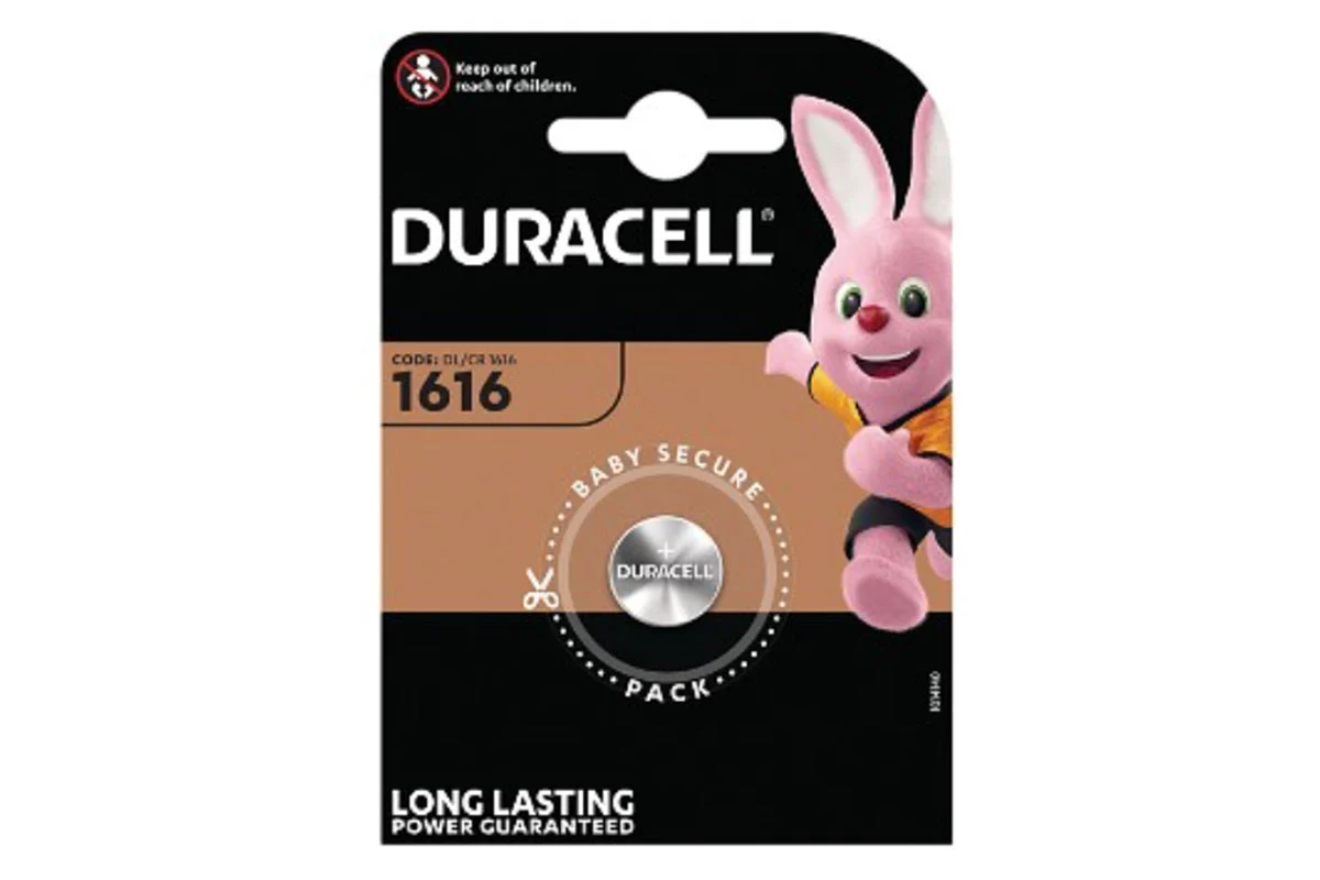 Duracell CR1616 Cell Battery