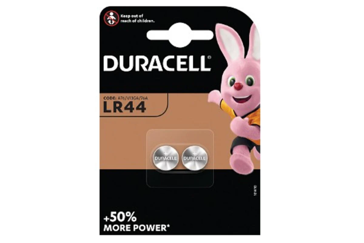 Duracell LR44 Cell Battery 2-pack