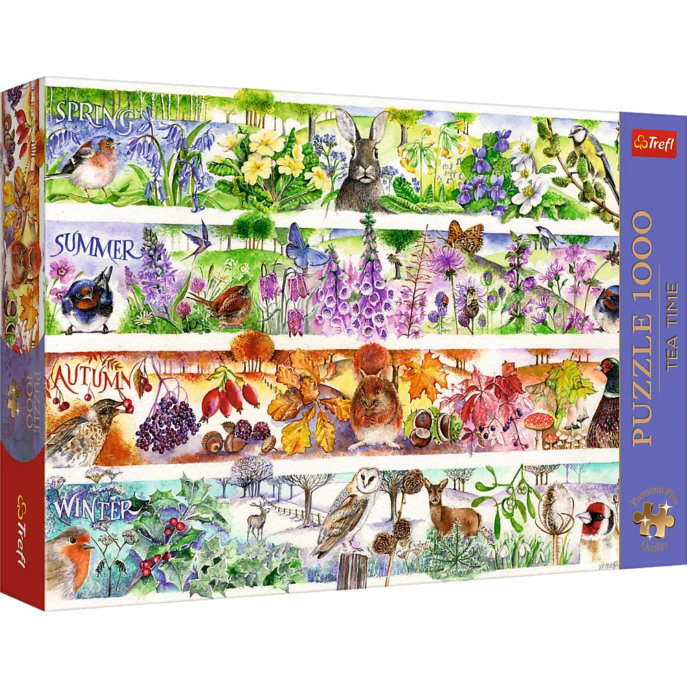 Trefl Tea Time: Four Seasons 1000 Piece Puzzle