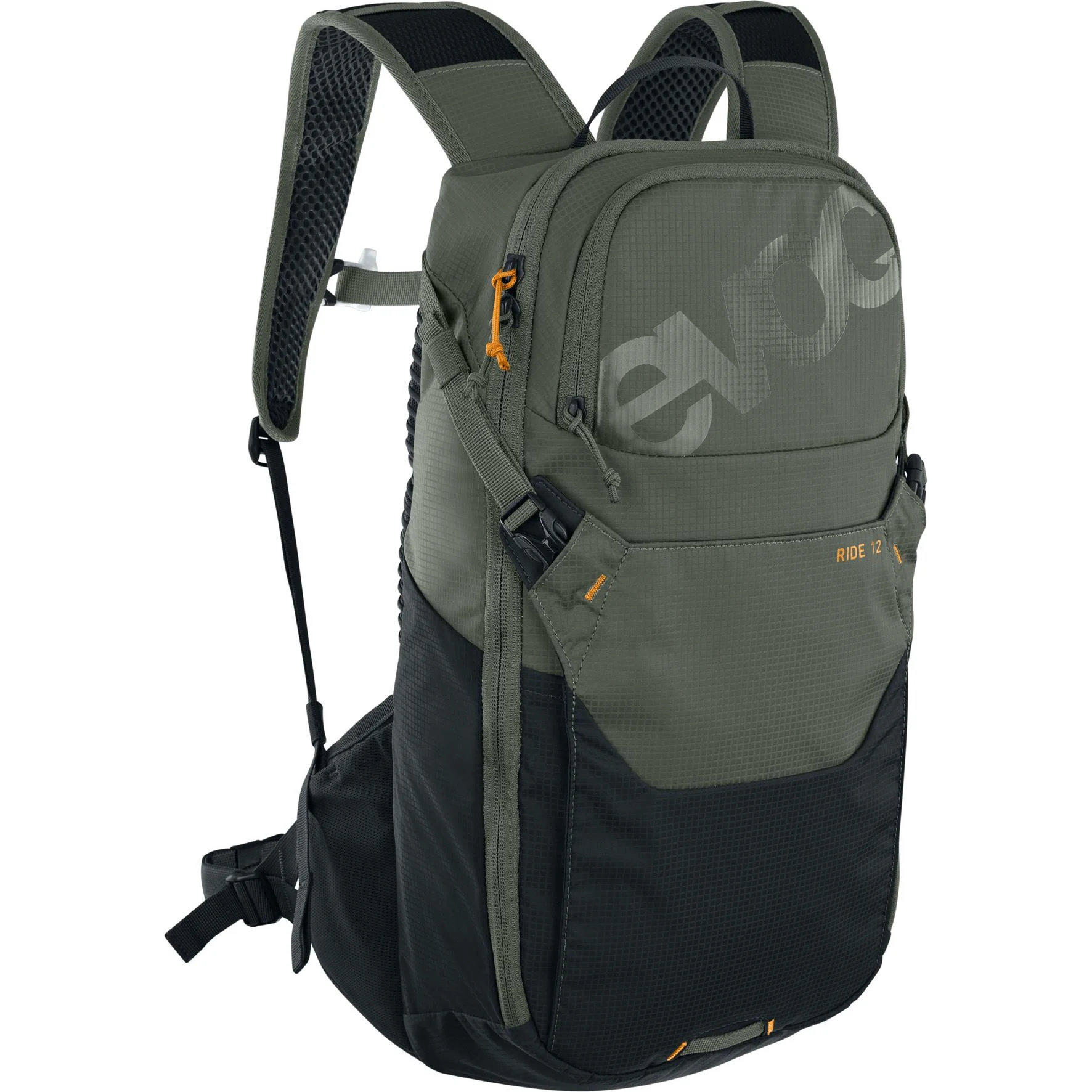 EVOC Ride Performance Backpack2023 DARK OLIVEBLACK 12L