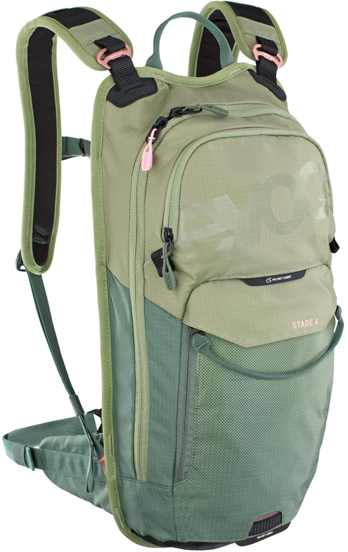 EVOC STAGE HYDRATION PACK 2L BLADDER 2021 LIGHT OLIVEOLIVE 6L
