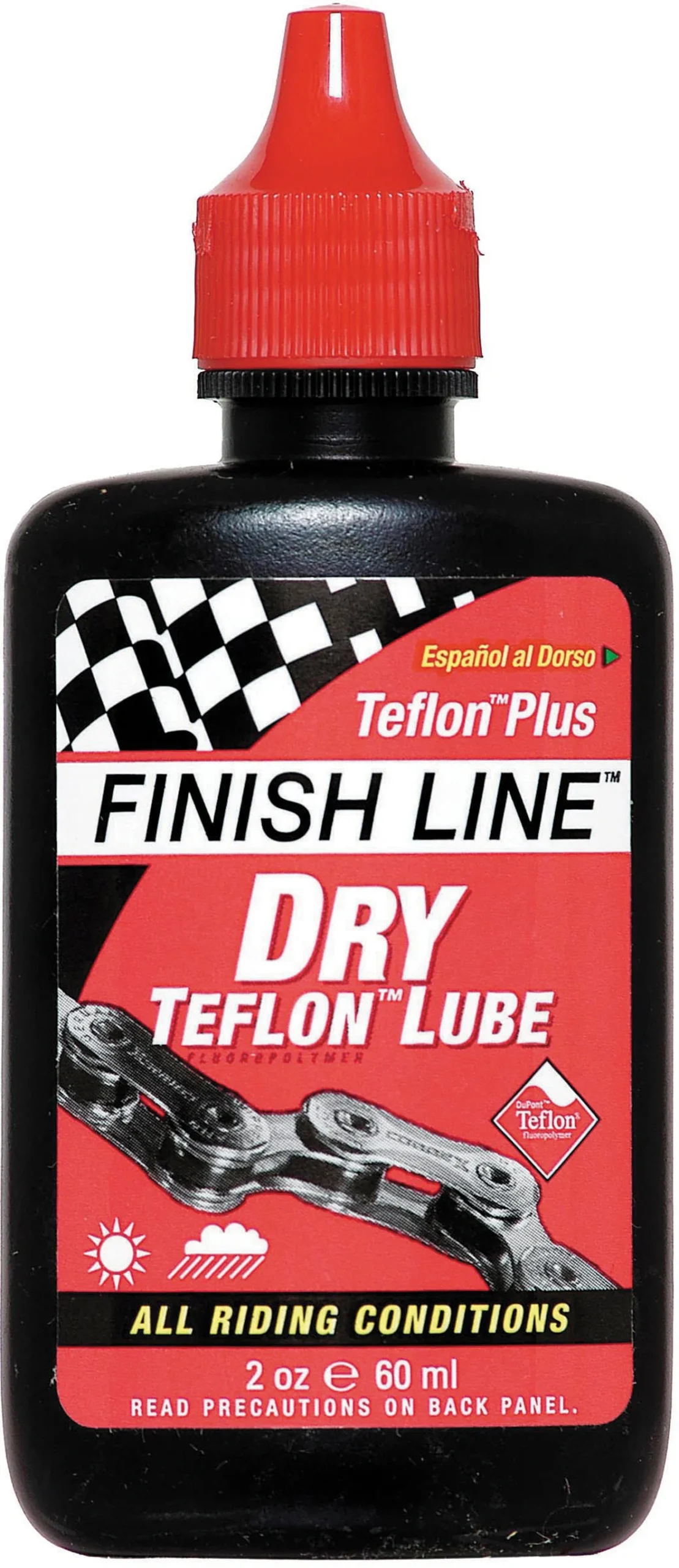 Finish Line Dry Chain Lube Ceramic Tech2 oz60 ml