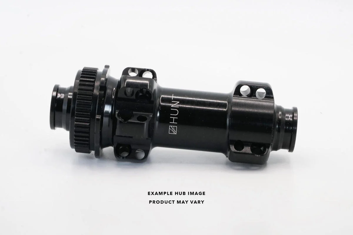 Front Hub | H_Ratchet DBL XL Boost | Disc Brake | 28 Hole | Black | Stainless Steel Enduro Bearings