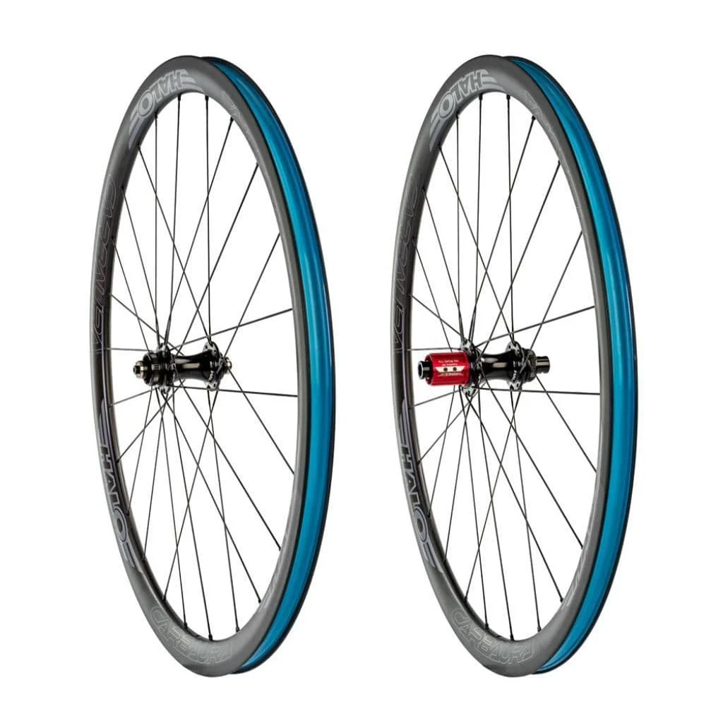 Halo Carbaura RC 35mm Aero Carbon Road Wheelset - Disc Brake