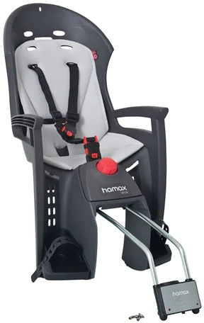 Hamax SIESTA CHILD BIKE SEAT GREYBLACK
